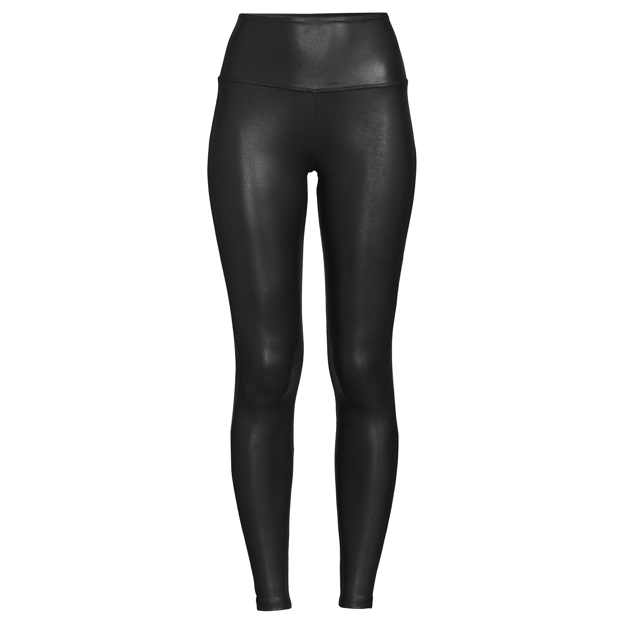 Time and Tru Women's Faux Leather Leggings, Sizes S-3XL | Walmart (US)