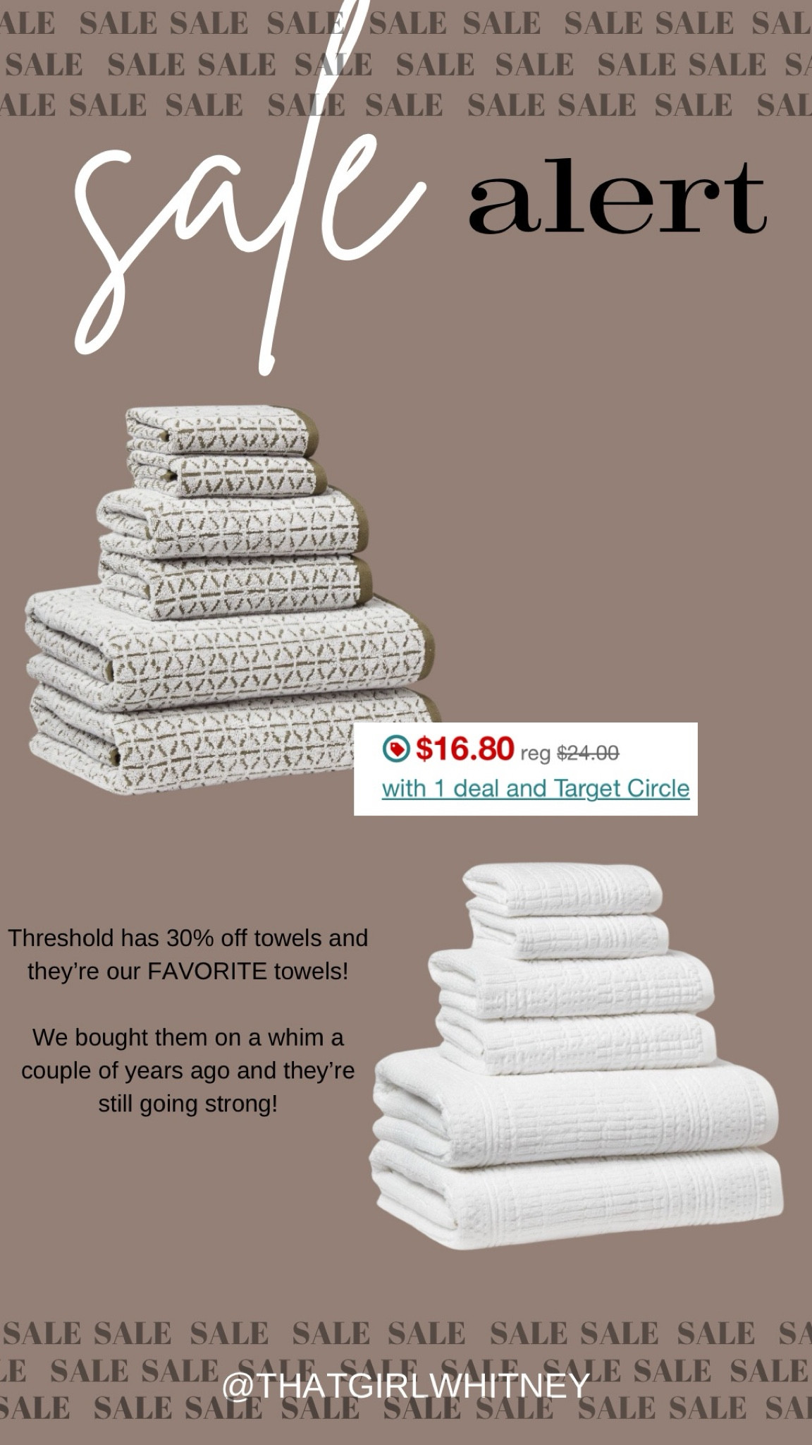 I only share home deals when they’re good and this is GOOD. These towel sets are so good and on sale for 30% off.  This entire set is on sale for $17! We bought these Target bath towels on a whim a couple of years ago and they have become our favorites! They’re so soft and they maintain their softness  

#LTKSaleAlert #LTKBacktoSchool #LTKHome