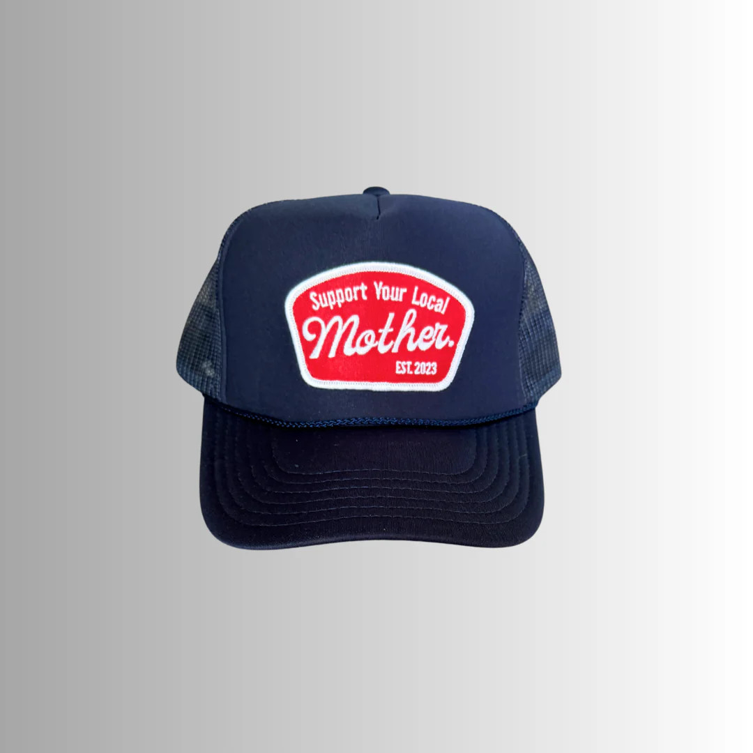 Support Your Local Mother® Patch Hat- Navy | Mother Hats