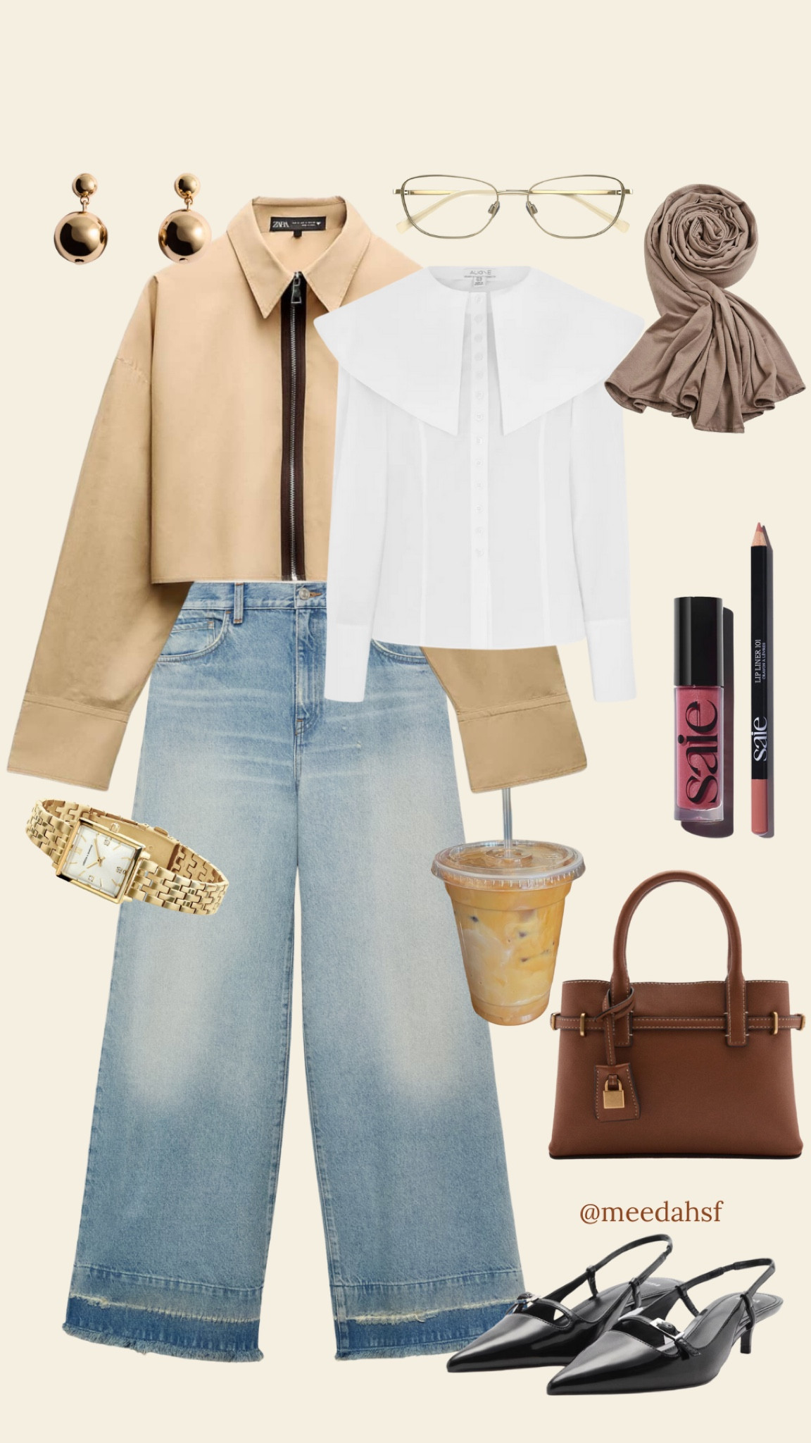 Casual chic outfit styling a cropped trench. | autumn outfit | trench coat.

#LTKmodest #LTKstyletip #LTKautumn