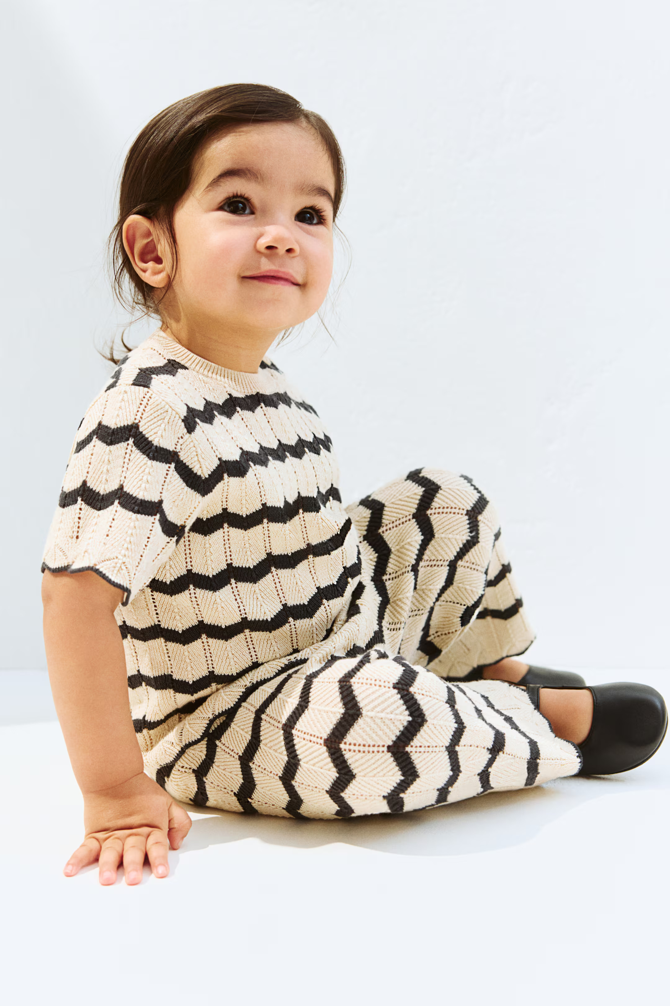 2-Piece Pointelle-Knit Cotton Set | H&M (US + CA)
