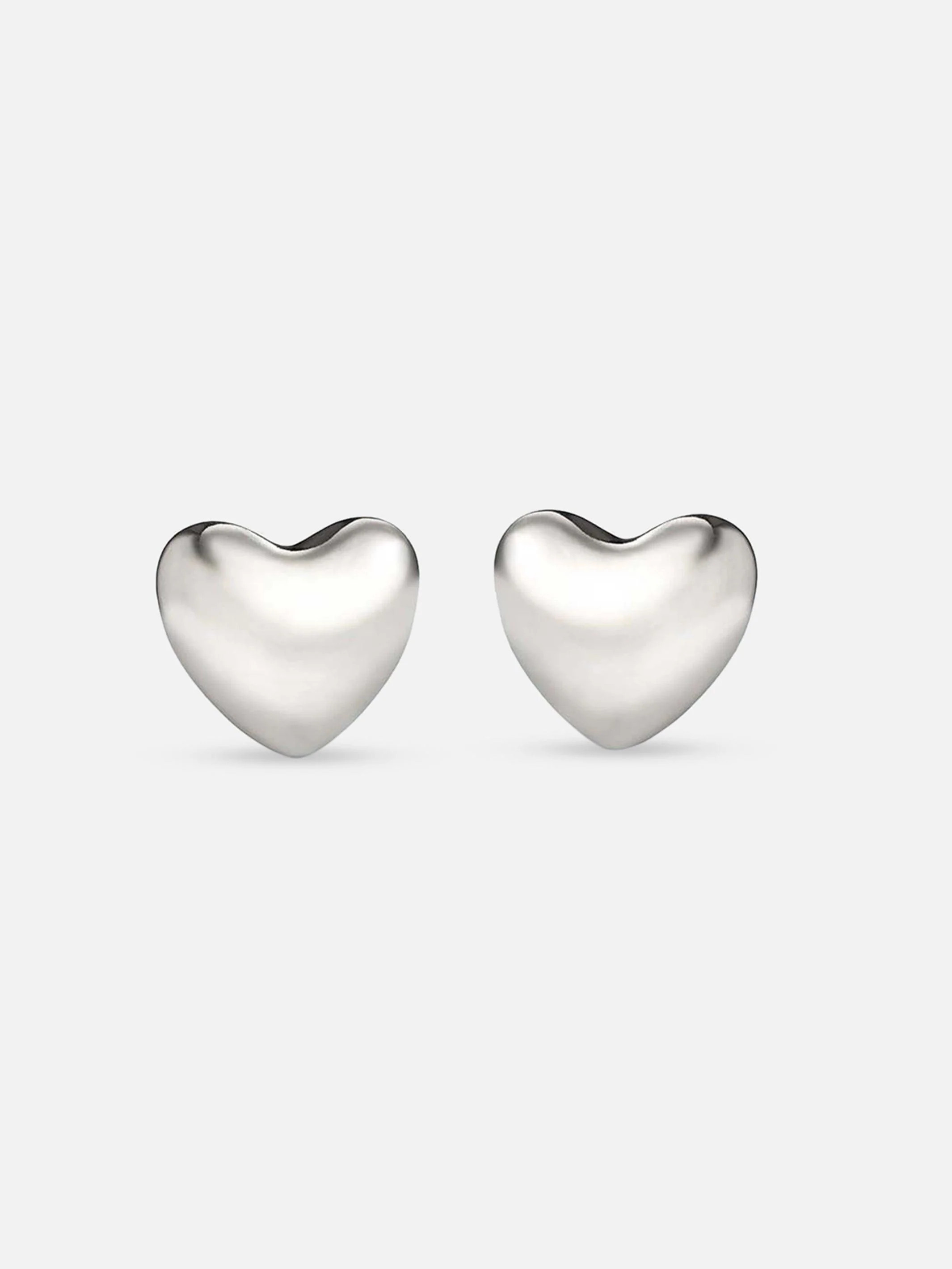 Annika Inez Voluptuous Heart Earring, Large - At Present | At Present