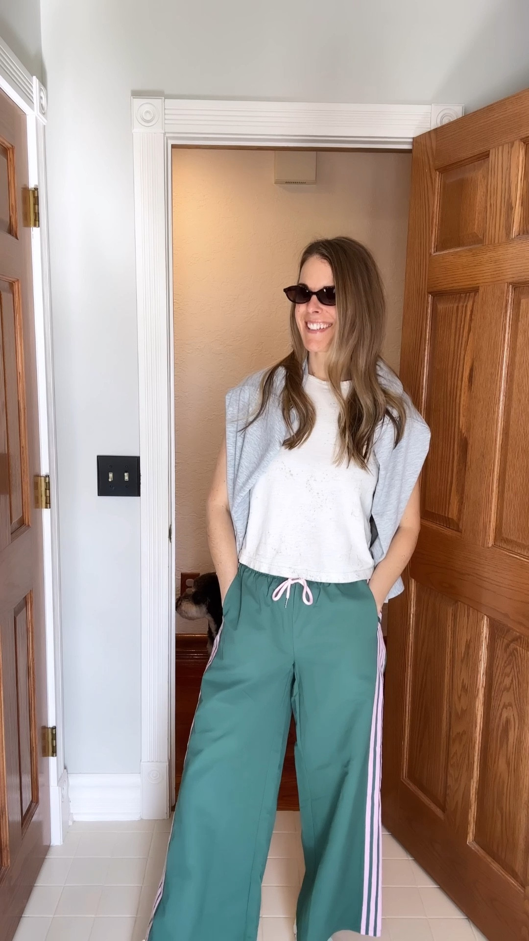 Amazon track pants outfit 🤍

✔️ lightweight for spring
✔️ comfy + easy to style
✔️ under $30

Such a good everyday outfit option — all pieces linked!

#LTKootd #LTKgrwm #LTKmomlife