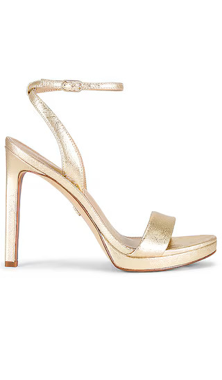 Jade Heel in Gold Leaf | Revolve Clothing (Global)