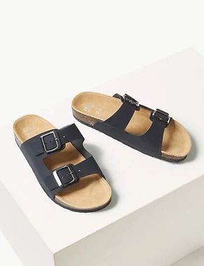 Leather Footbed Sandals | Marks & Spencer (UK)