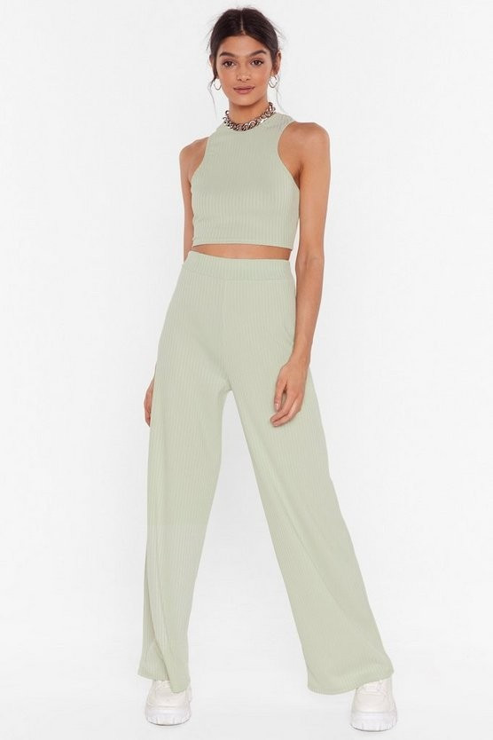 Top And Wide-Leg Pants Set | NastyGal (US & CA)
