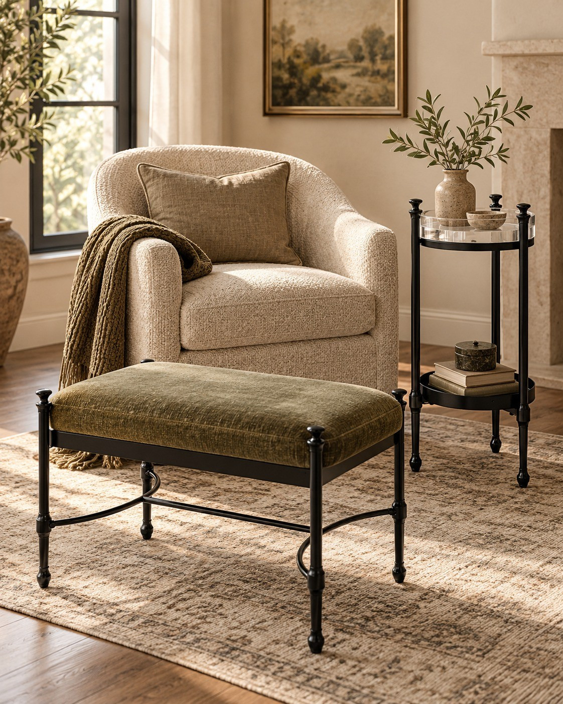 New Better Homes & Gardens finds at Walmart 🤎 Loving the mix of warm olive, black accents, and classic details for an elevated, cozy look.#WalmartHome #BetterHomesAndGardens #HomeDecor #NeutralHome #OrganicModern

#LTKSeasonal #LTKHome