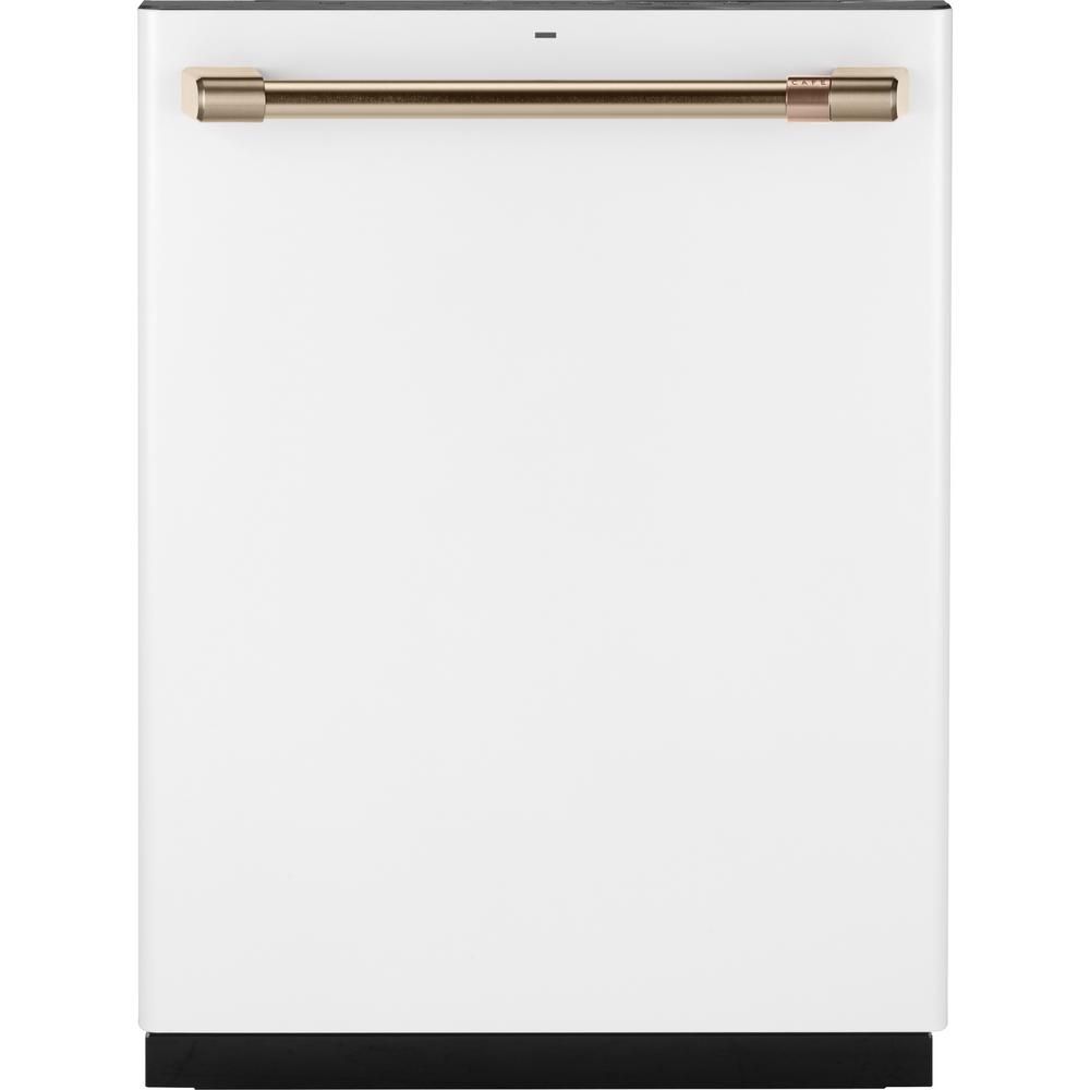 Smart Top Control Tall Tub Dishwasher in Matte White with Stainless Steel Tub, Fingerprint Resist... | The Home Depot
