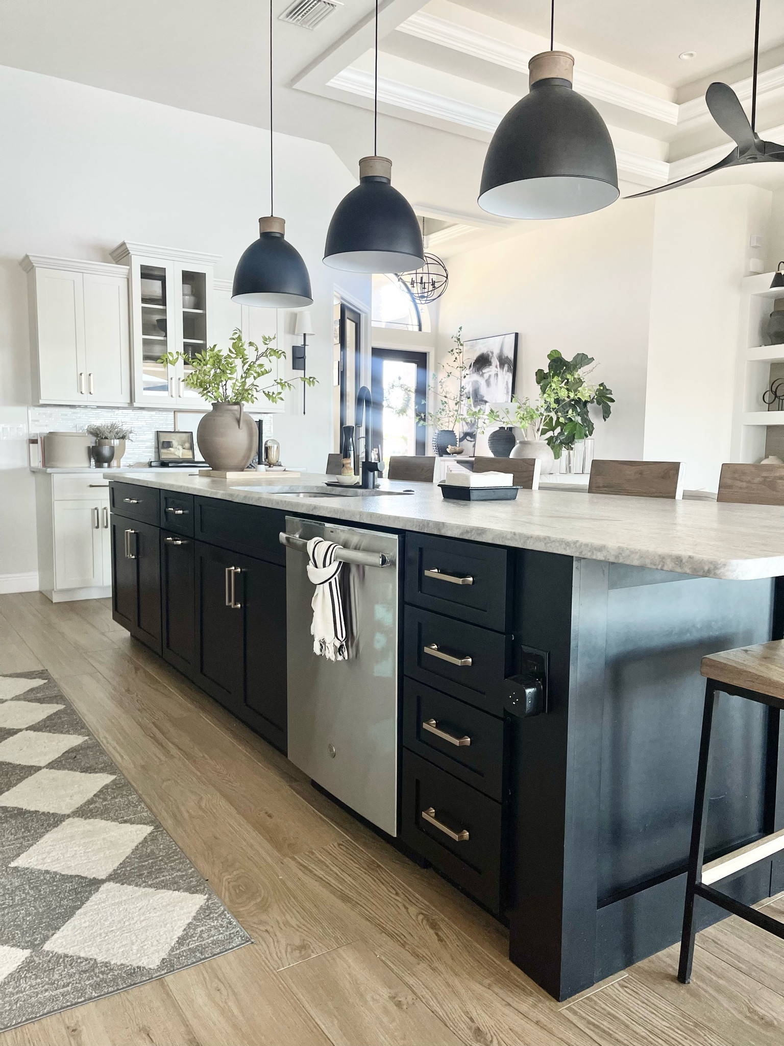 Kitchen Decor
Kitchen rug, black pendants, kitchen pendants, kitchen lighting, counterstool, kitchen decor, home decor, black console table #wayfair #rugs_usa

#LTKFind #LTKSeasonal #LTKhome