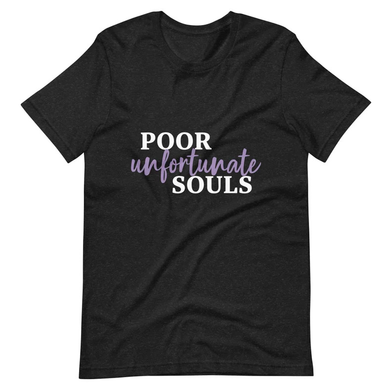 POOR UNFORTUNATE SOULS || Unisex t-shirt | Etsy (US)