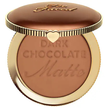 Too Faced Chocolate Soleil Matte Bronzer Dark Chocolate 0.28 oz/ 8 g | Sephora (US)