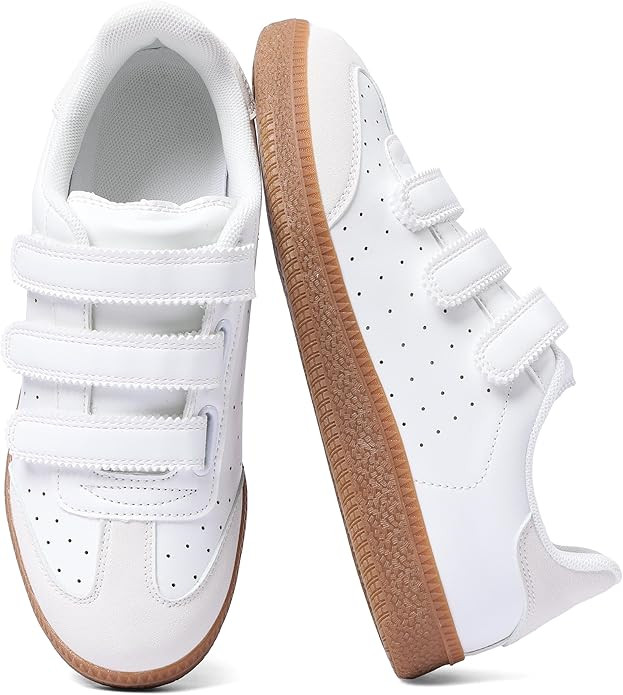 CYNLLIO Fashion Sneakers for Women 2026 Cute Casual Tennis Shoes | Leather and Suede Casual Sneak... | Amazon (US)