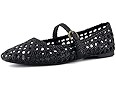 CUSHIONAIRE Weston Women’s Hand Woven Dressy Ballet Flats – Faux Leather Mary Jane with Adjus... | Amazon (US)