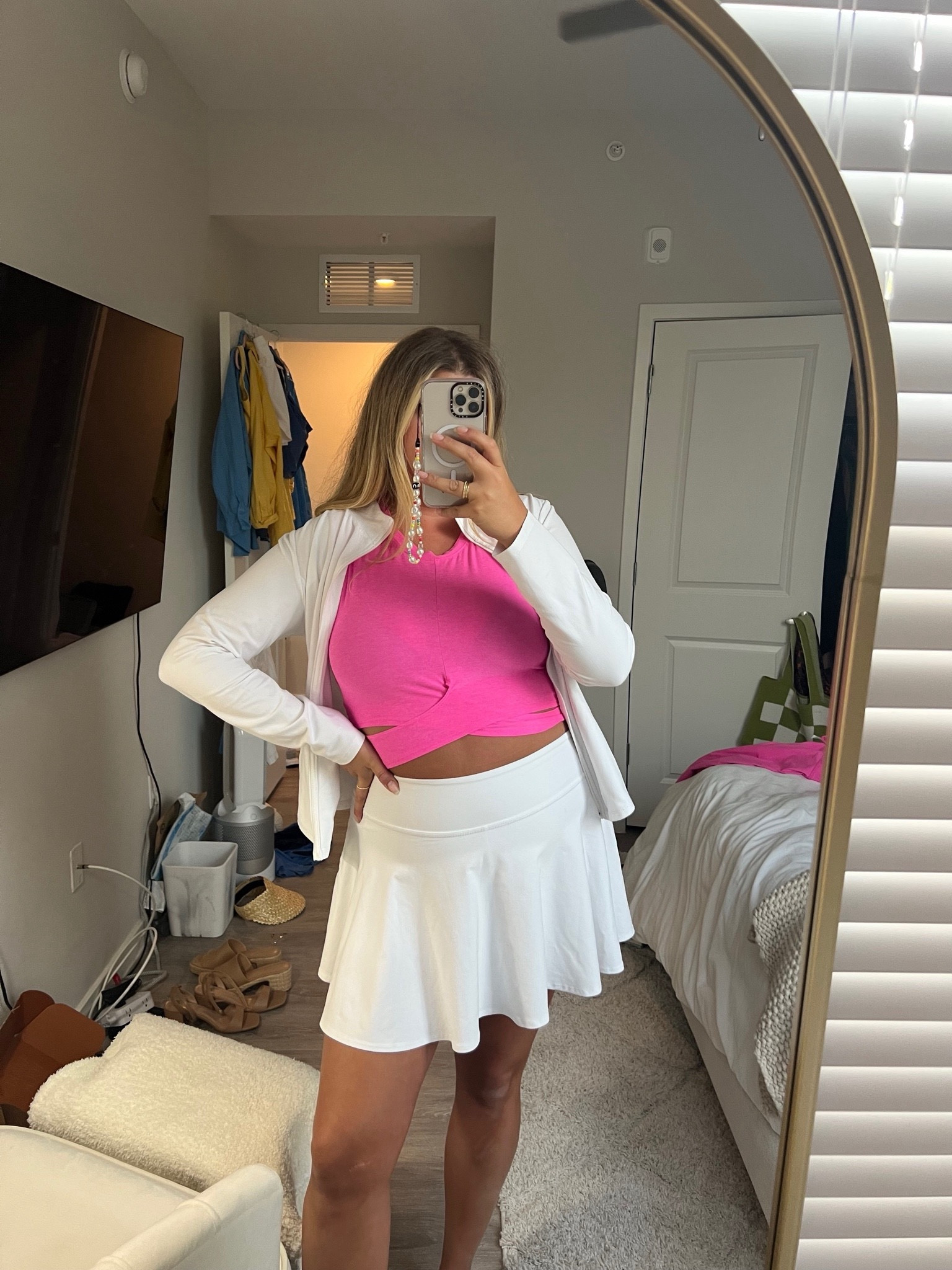 Summer athleisure outfit ideas, summer workout fit, summer pickleball looks, tennis looks for summer,

IM OBSESSED with these spring casual outfits from Beyond Yoga. It’s the perfect athleisure wear for the warmer weather. I love wearing this around town running errands or walking my dog on the beach 

Tennis skirt, athletic jacket, cropped tank, spring outfits, women’s spring fashion, beyond yoga outfit, new arrivals, vacation outfits, midsize fashion, tall girl fashion  



#LTKActive #LTKFitness #LTKMidsize