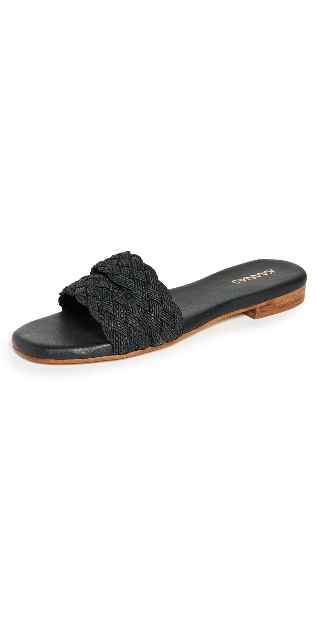 KAANAS Papagayo Double Braid Slides | Shopbop