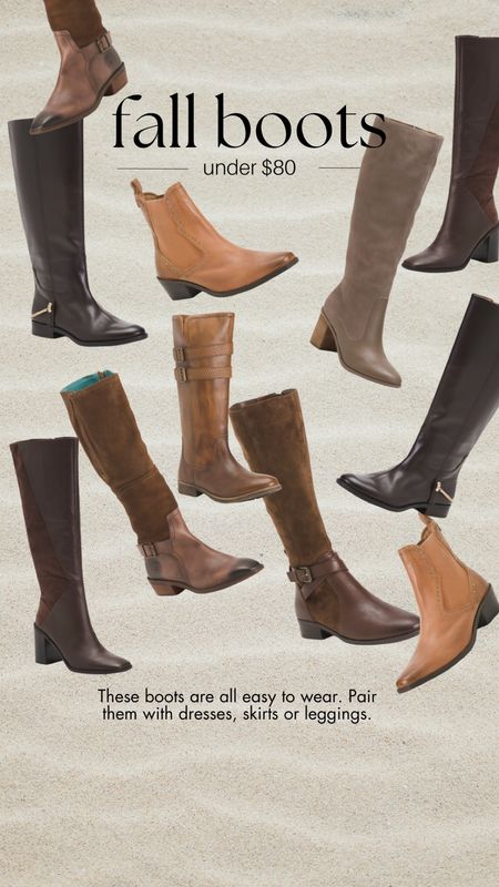 Fall boots under $80

Brown fall flat boots brown everyday boots western boots


#LTKsalealert #LTKSeasonal #LTKshoecrush