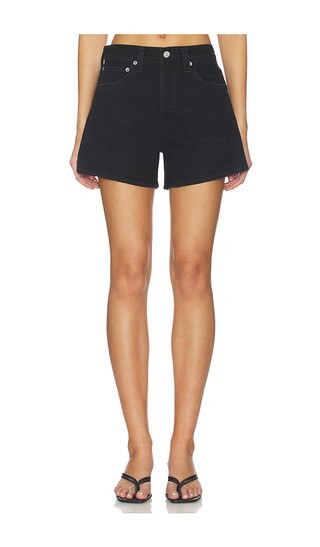 AGOLDE Long Parker Shorts in Black. - size 25 | Revolve Clothing (Global)