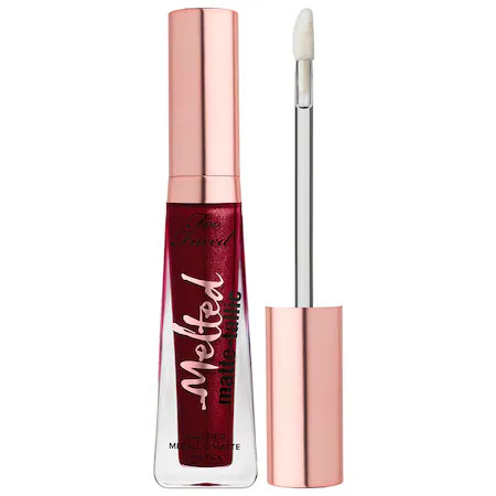 Too Faced Melted Matte-Tallic Liquified Metallic Matte Lipstick I Wanna Rock With You .23 oz | Sephora (US)