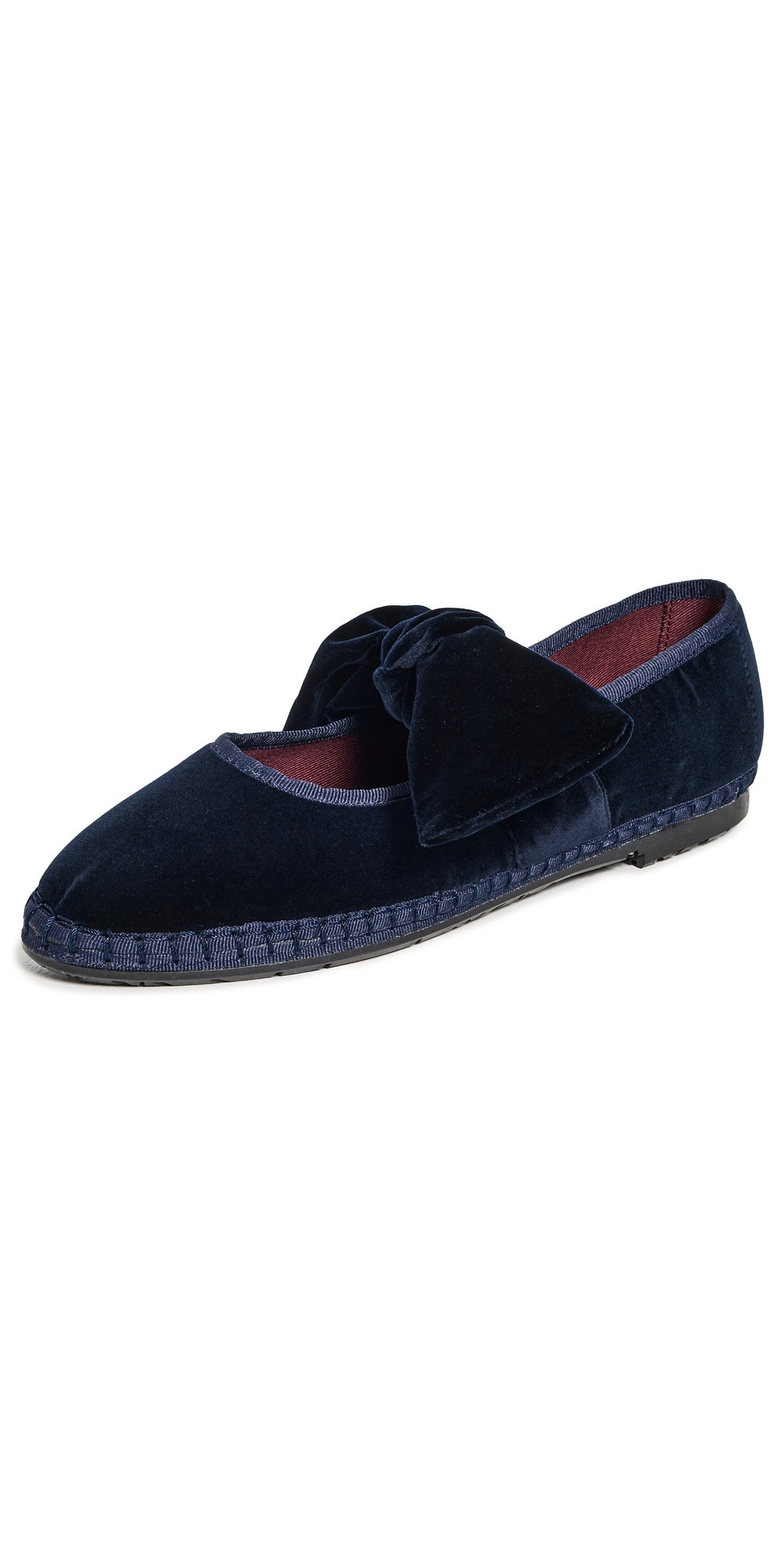 Flabelus Lyra Mary Jane Flats Navy 41 | Shopbop