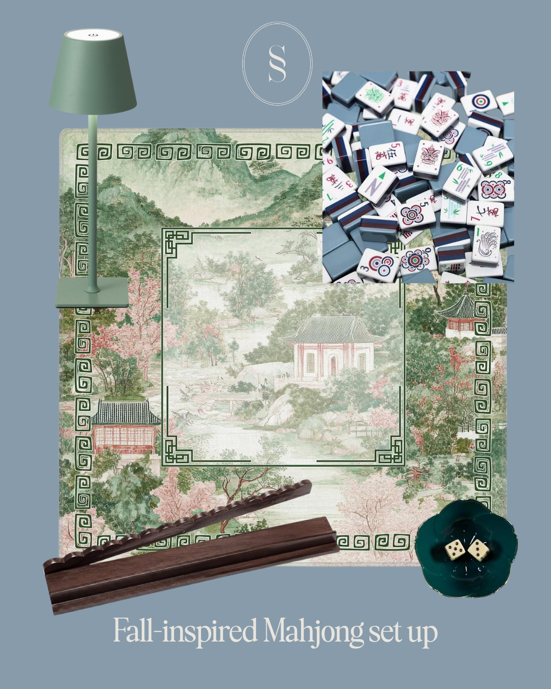Fall Mahjong tablescapes part 2! These mahjong sets from Amazon are beautiful and will be the perfect set u for game nights! 

#AmazonFinds #Amazon #TheSouthernSource #Mahjong 

 #LTKdayinmylife #LTKstorytime #LTKSeasonal