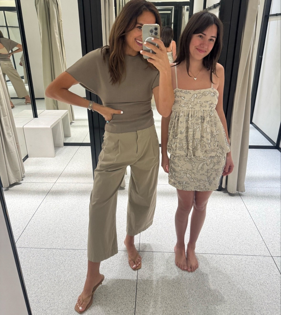 Zara faves!! 
How cute is this dress?