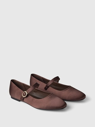 Satin Ballet Flats | Gap (CA)