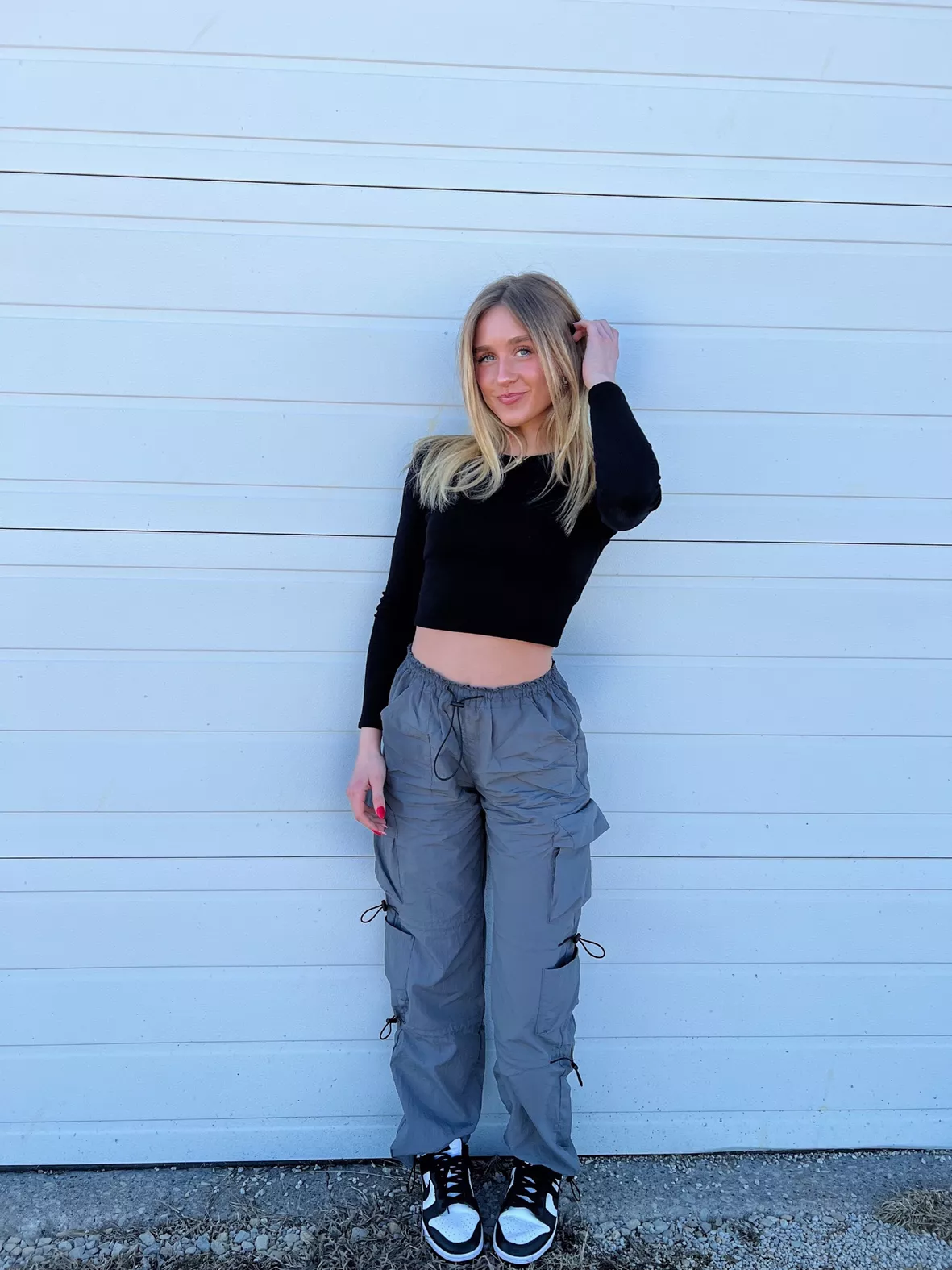 Nylon Parachute Pants curated on LTK