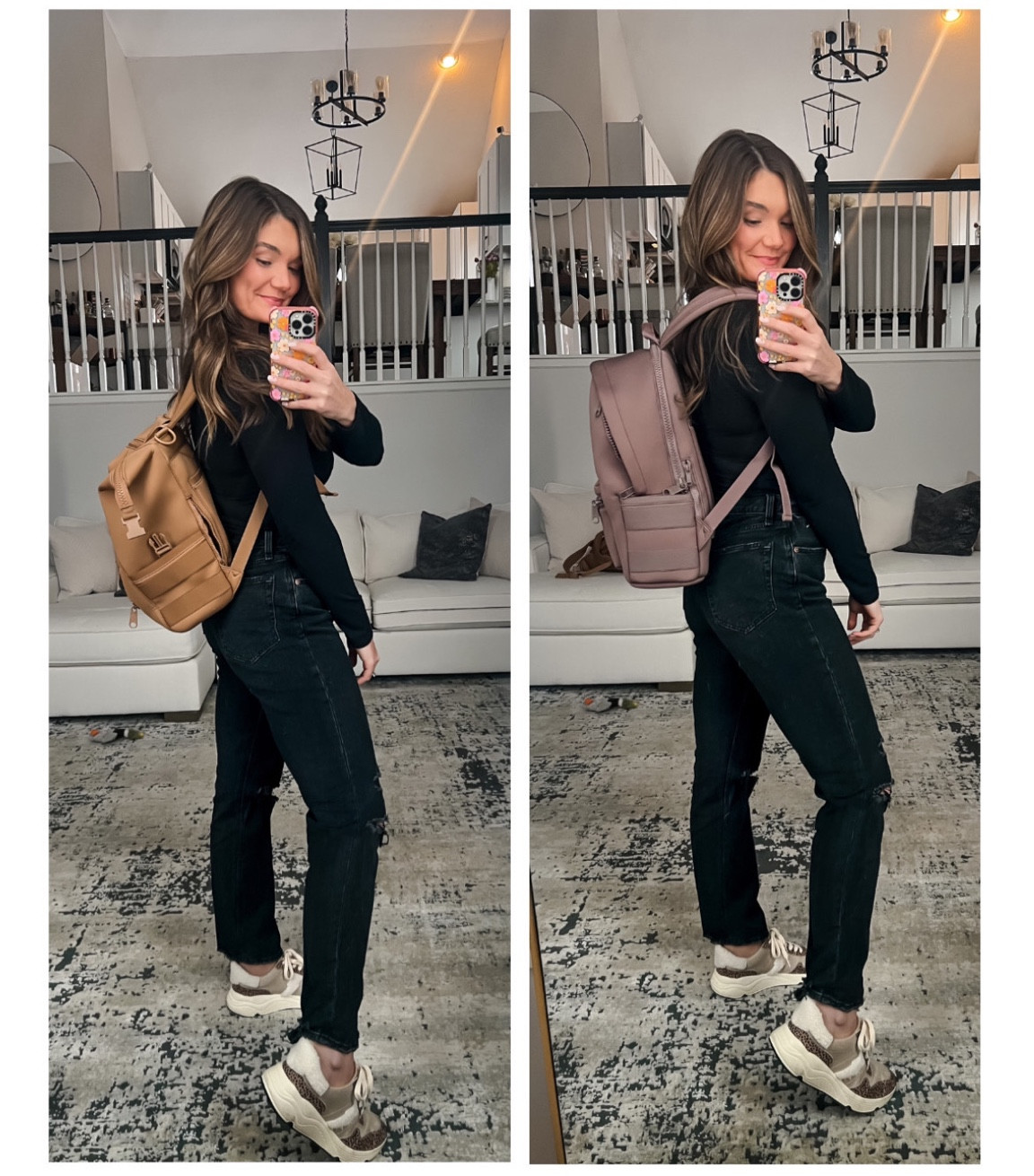 Indi: medium
Dakota: large 