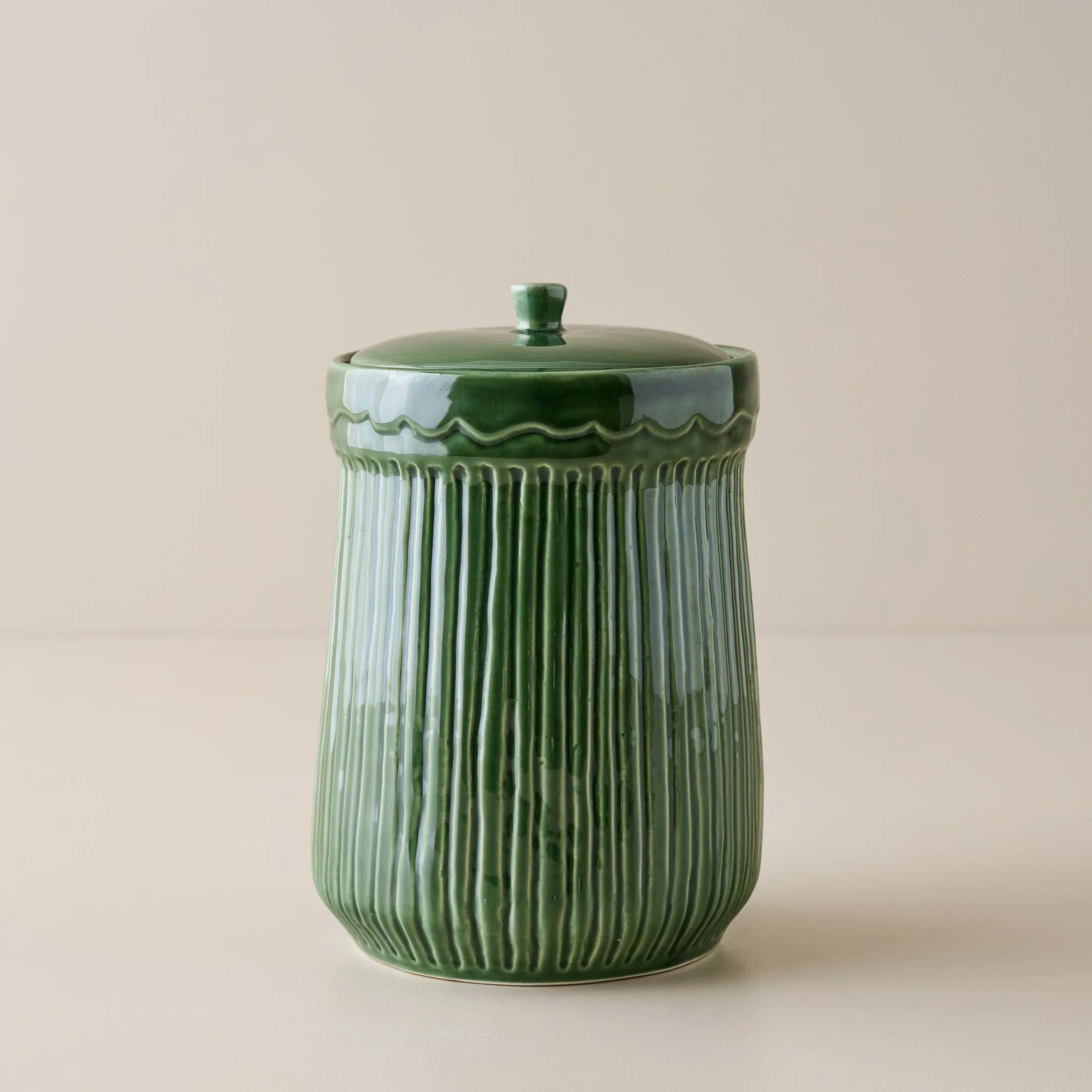 The Cottage Collection Forest Green Canister | Magnolia