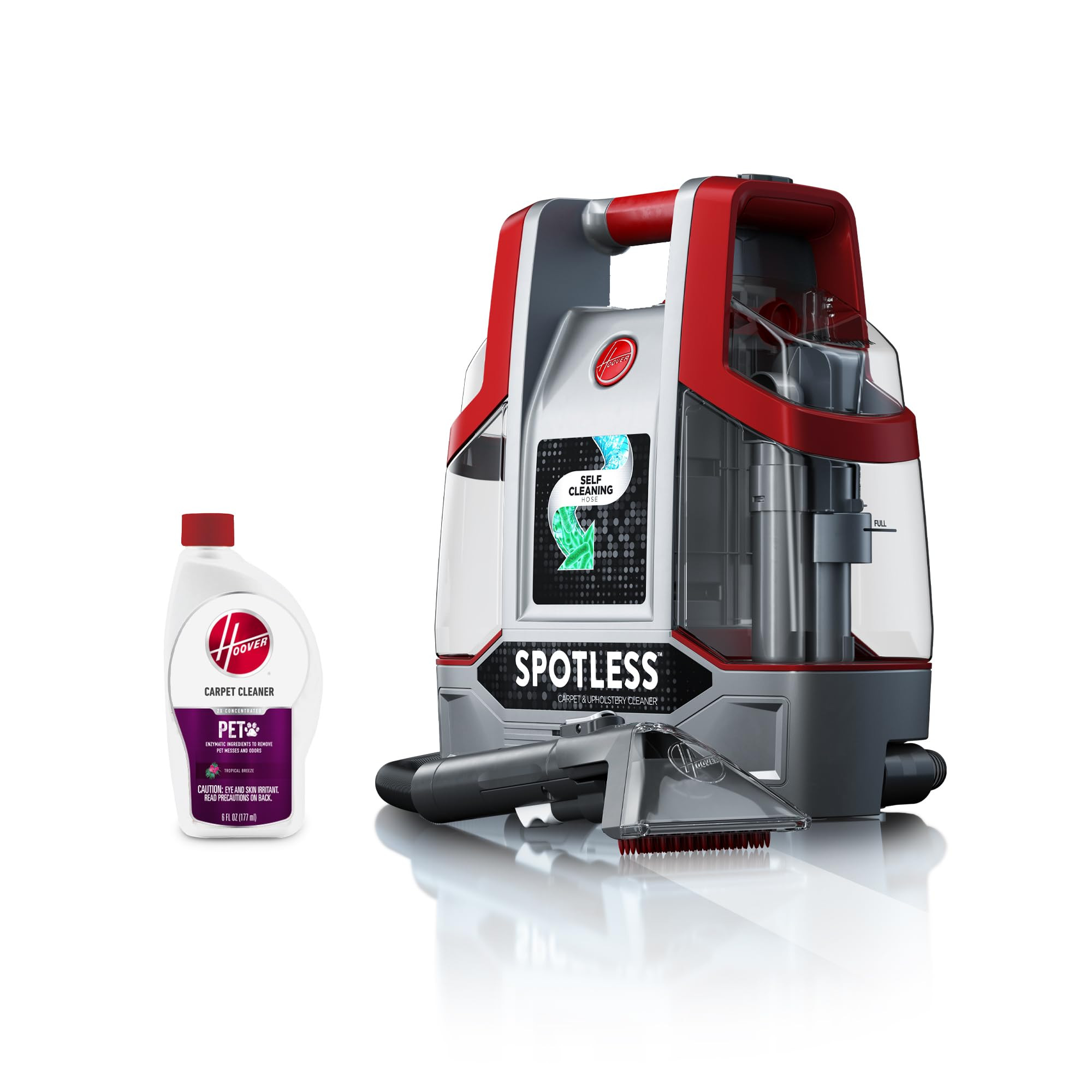 Hoover Spotless Portable Carpet + Upholstery Spot Cleaner Machine, Lightweight Shampooer Machine,... | Amazon (US)
