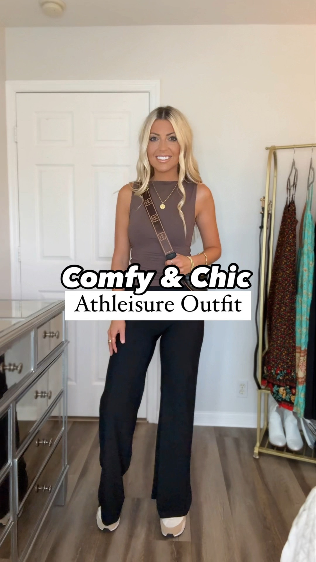 Perfect athleisure outfit if you want to look cute but be comfy! This double lined tank is so flattering with the ruched sides and its under $20. And these are my favorite wide leg leggings! They are high waisted with tummy control and so flattering. Also lint free and under $33, both on Amazon Prime. 

Athleisure wear / comfy chic / travel outfit / amazon fashion must have / Summer casual style / everyday outfit / flare leggings / airport fashion / skims top

#traveloutfit #comfyoutfit #airportoutfit #travelstyle #casualstyle #casualoutfits #athleisure #athleisurewear #affordablefashion #amazonfashion #casualstyle #everydayoutfit #amazonmusthave #casualchic #bestseller #summerstyle #outfitinspo #loungewear #ltkunder50 #ltkcreators #ltktravel #ltkactive #errandsoutfit #everydaystyle #everydayoutfit #flareleggings #comfyleggings 

#LTKTravel #LTKFitness #LTKActive