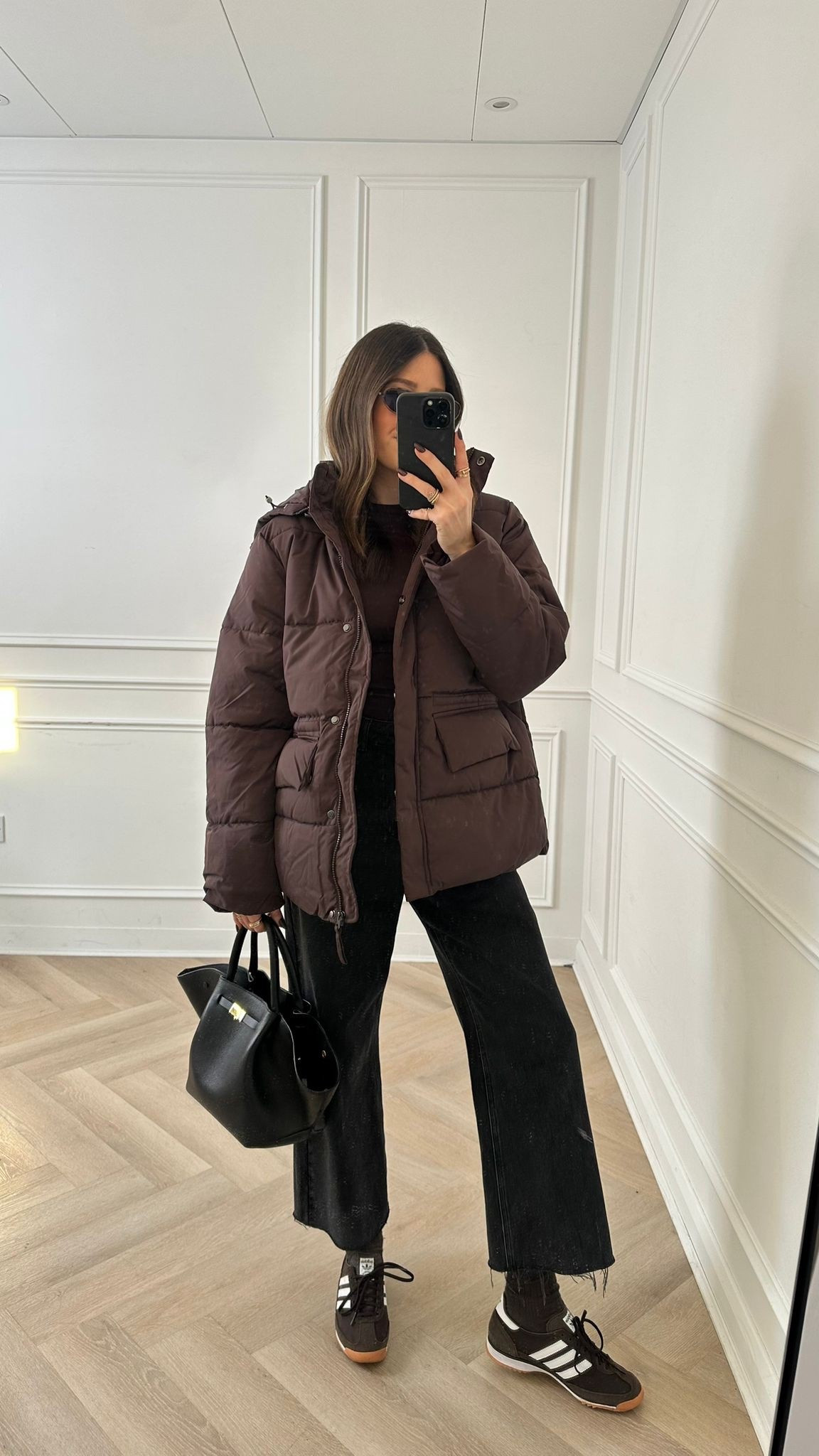 All brown everything 🤎 the perfect puffer jacket this season 

#LTKCyberWeek #LTKwinter #LTKstyletip