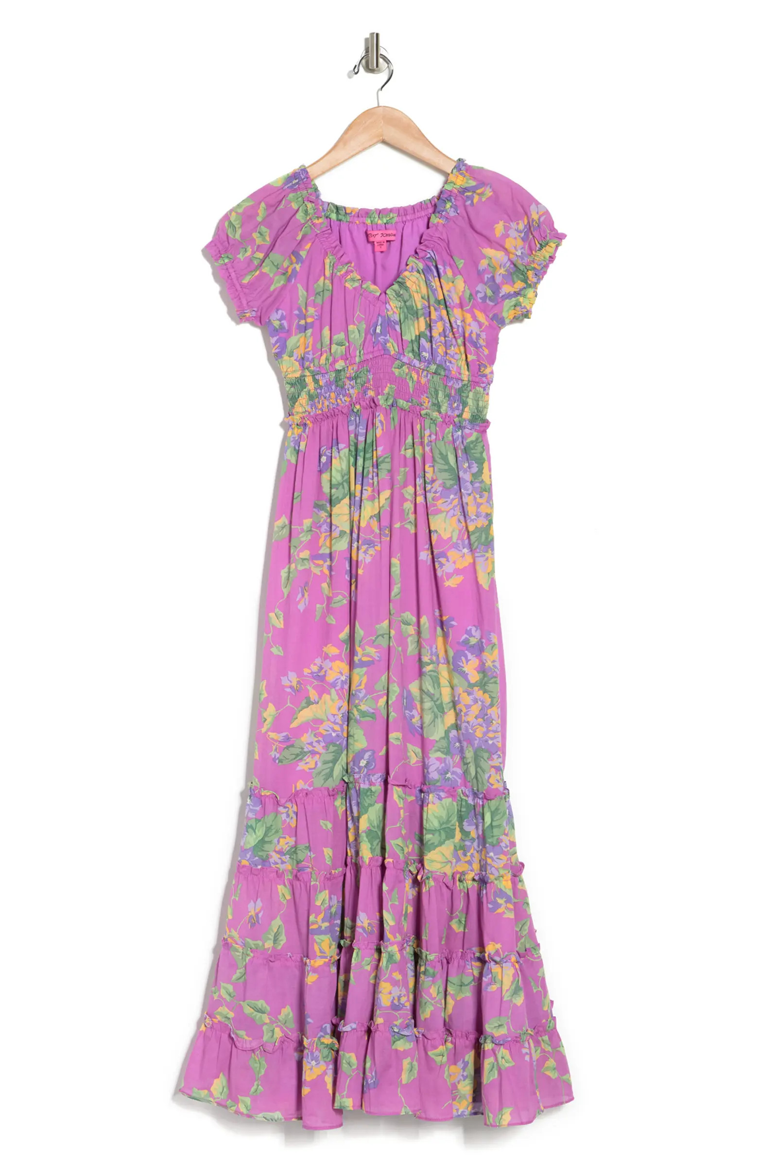 BETSEY JOHNSON Enchanted Garden Printed Dress | Nordstromrack | Nordstrom Rack