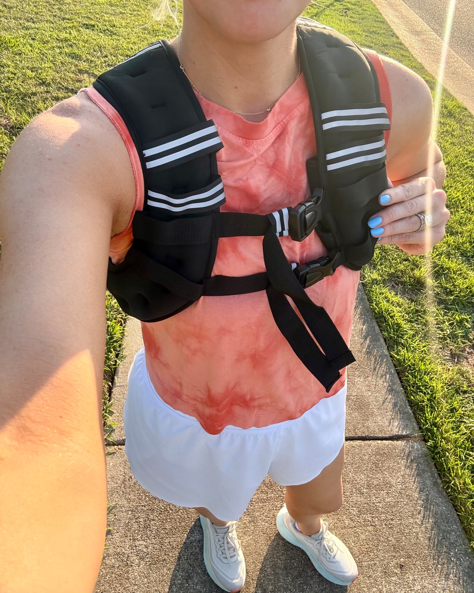 Amazon weighted vest! This is the 12lb one 

#LTKStyleTip #LTKFindsUnder50 #LTKActive