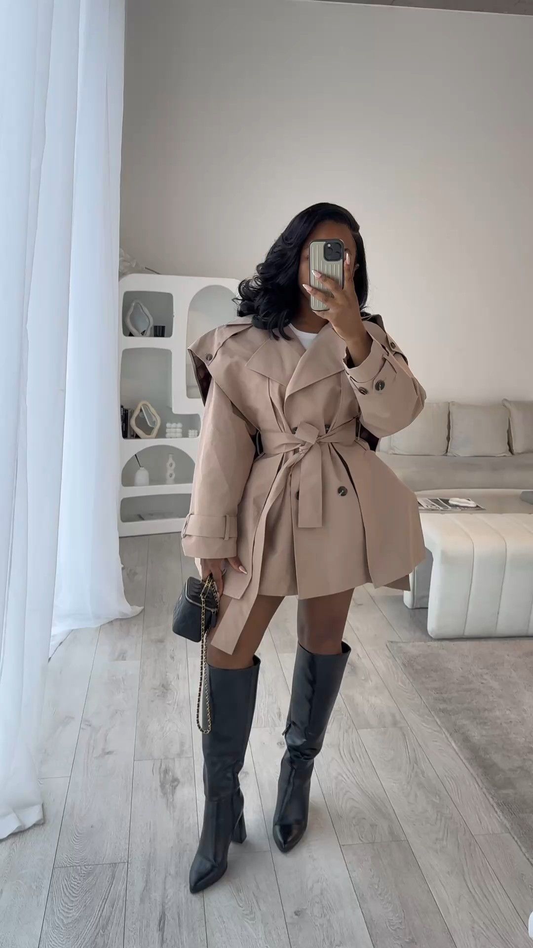 ASOS autumn outfit ideas, asos trench coat, asos trench jacket, fall outfit ideas, fall out inspo, top shop brown set, co ord for autumn, knee high boots 

#LTKautumn #LTKstyletip