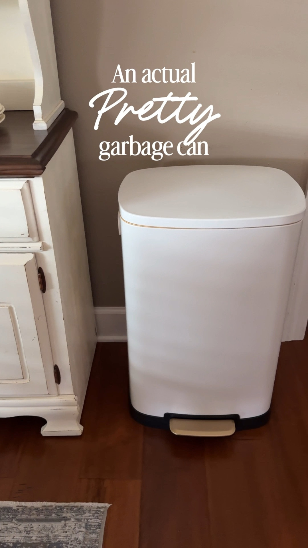 Wayfair Presidents Day Sale! The prettiest garbage can…Matches perfectly with the Beautiful By Drew kitchen appliances from Walmart! Highly recommend this one. 

#LTKHome #LTKSaleAlert