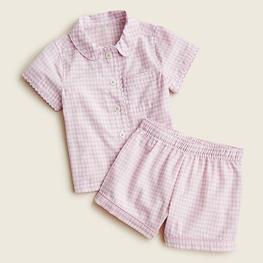 Girls' button-front short-sleeve pajama setItem BF759 
 
 
 
 
 There are no reviews for this pro... | J.Crew US