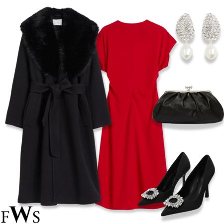 An outfit for a Christmas party ❤️


Work party, Christmas party, Christmas event, festive party, festive drinks, festive event, winter party, winter event, winter dress, winter jacket, elegant jacket, oversize jacket for jacket for for a jacket classy outfit chic outfit date night night out work we’re office where H&M mango Max Mara  pop of red red dress curve midsize 

#LTKHoliday #LTKSeasonal #LTKCyberWeek