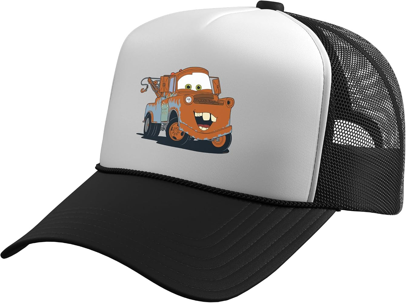 Disney and Pixar's Cars Mater Tow Truck Big Pic Costume Trucker Hat with Adjustable Mesh Back | Amazon (US)