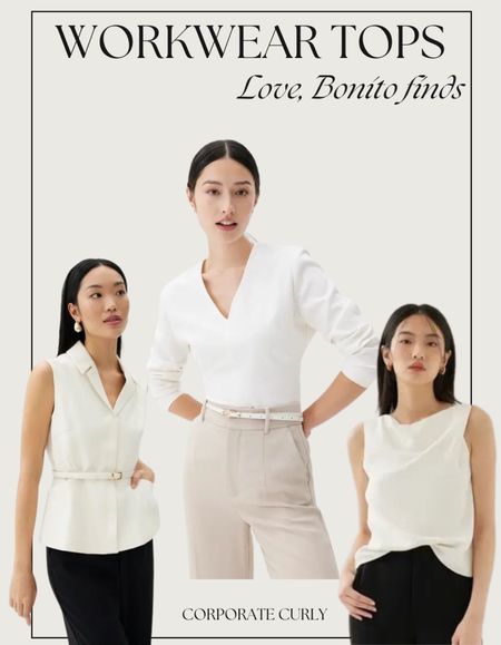 White tops for work 

#LTKstyletip #LTKworkwear #LTKfindsunder100
