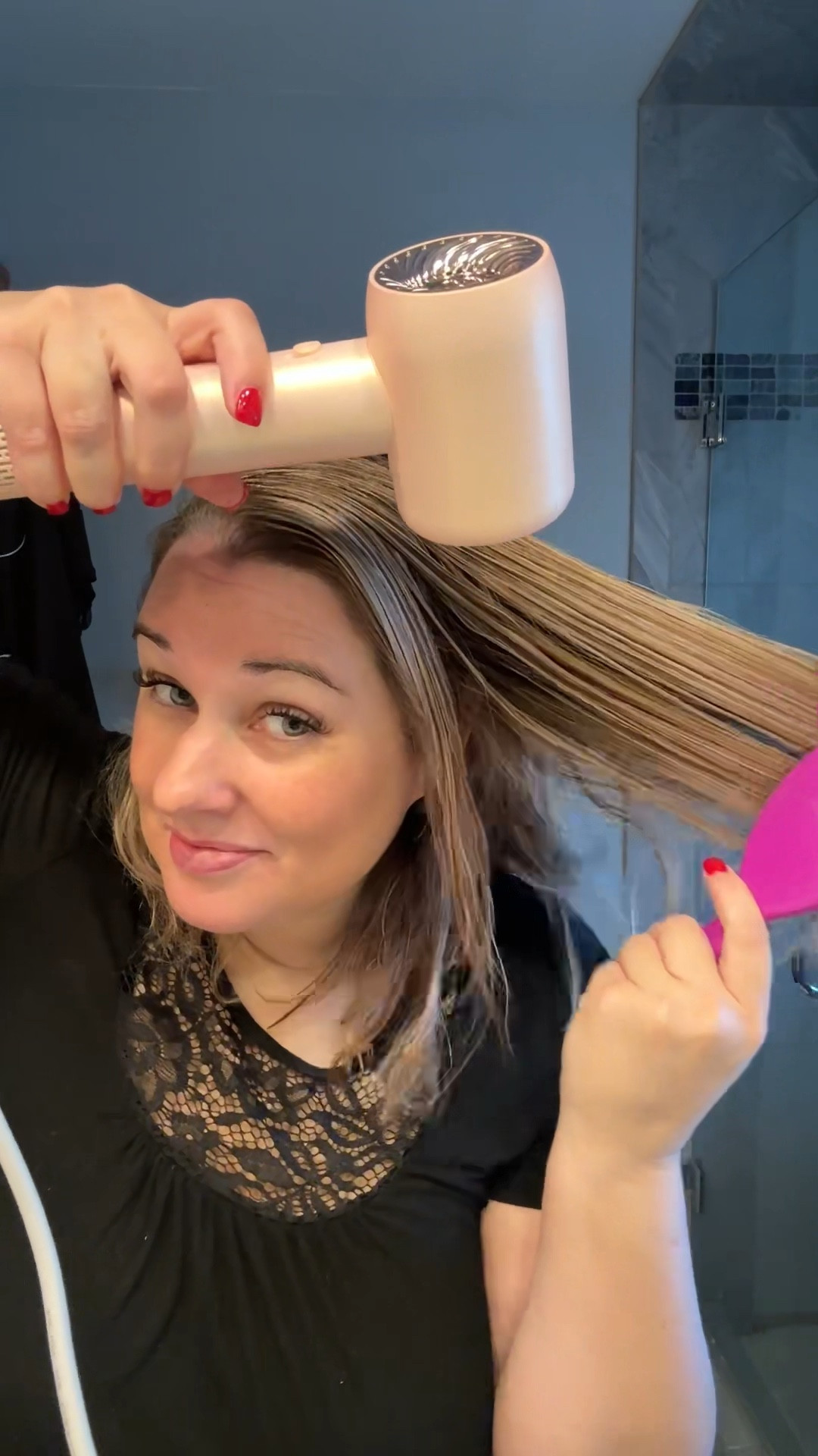 Trying out the Tymo hair dryer 

#LTKStyleTip #LTKBeauty