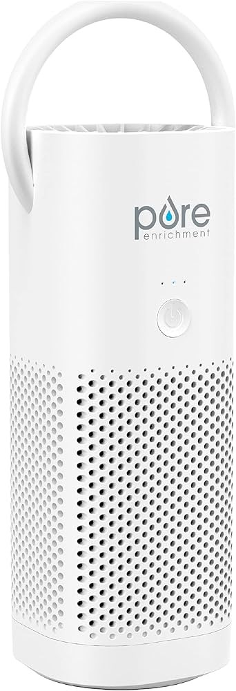 Pure Enrichment PureZone Mini Portable Air Purifier - Cordless True HEPA Filter Cleans Air & Elim... | Amazon (US)
