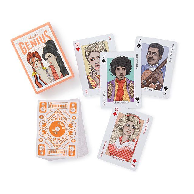 Music Playing Cards | UncommonGoods