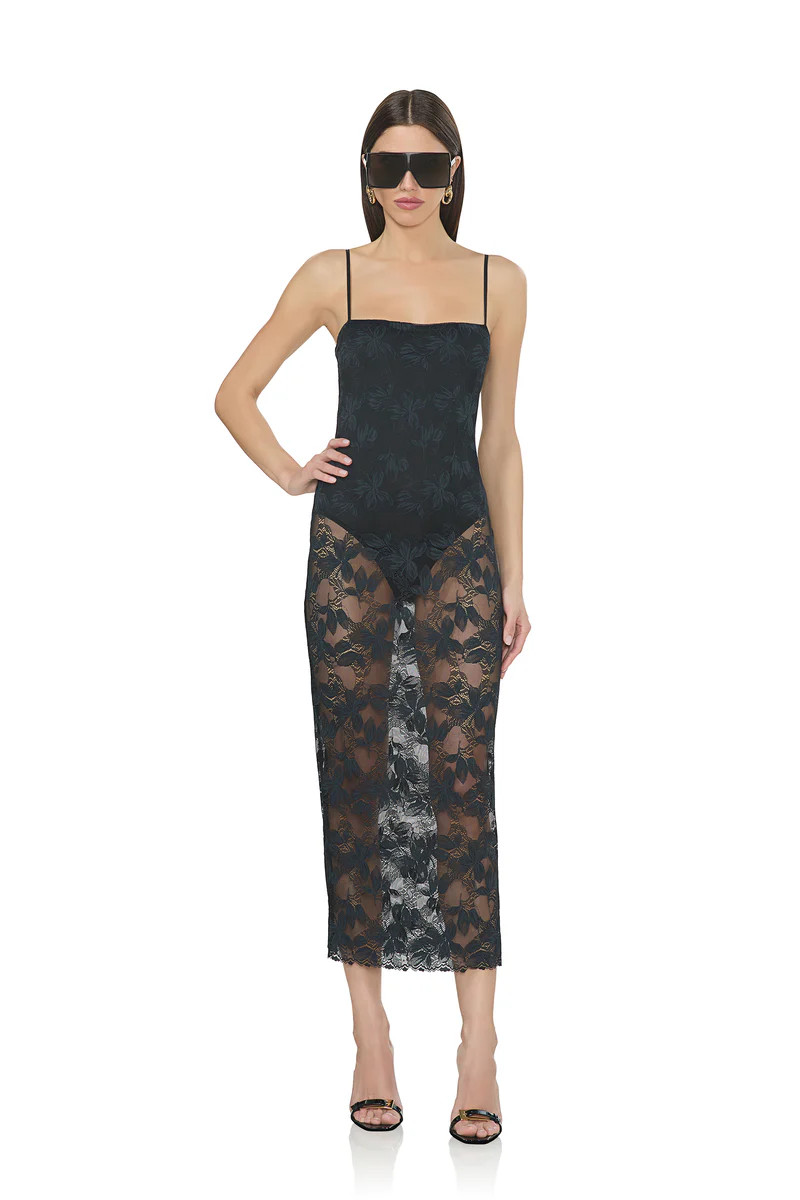 Marsaille Dress - Noir | ShopAFRM