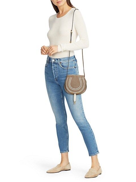 Marcie Suede Saddle Bag | Saks Fifth Avenue