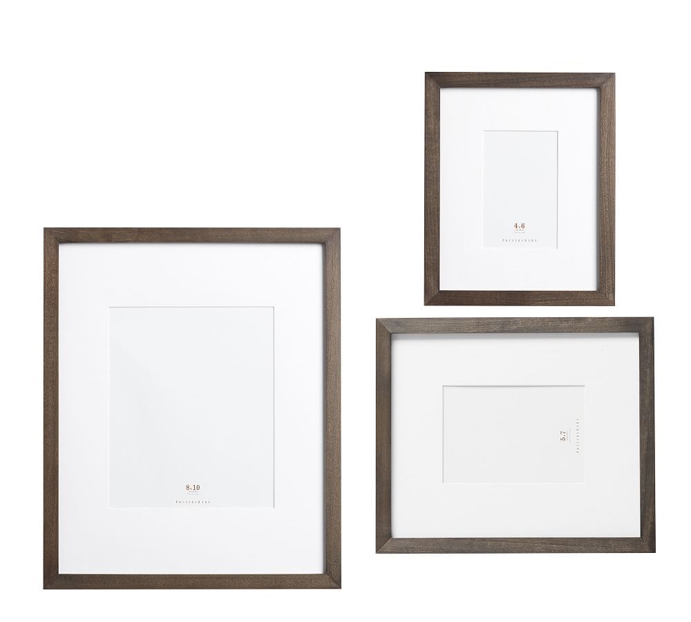 Wood Gallery Frames - Charcoal | Pottery Barn (US)