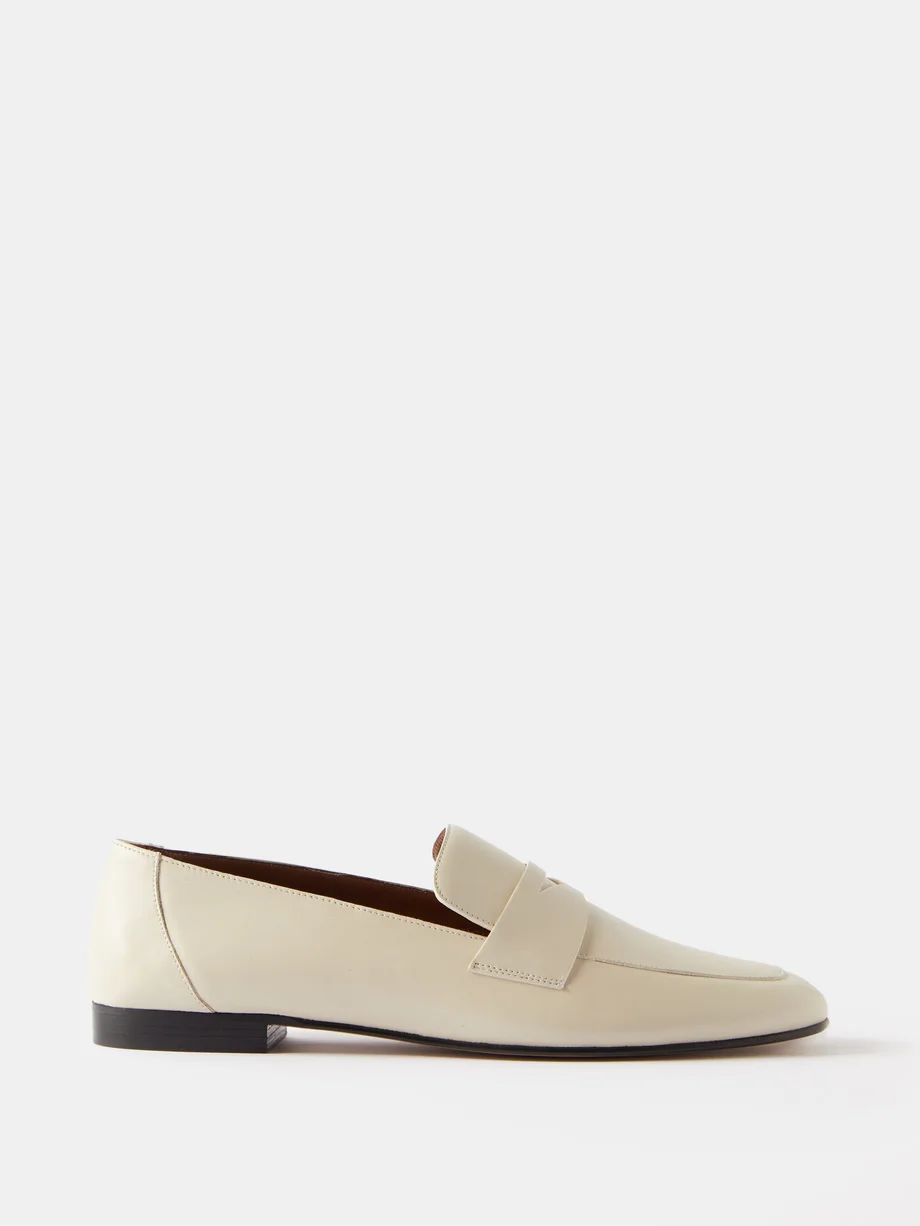 Leather penny loafers | Le Monde Beryl | Matches (US)