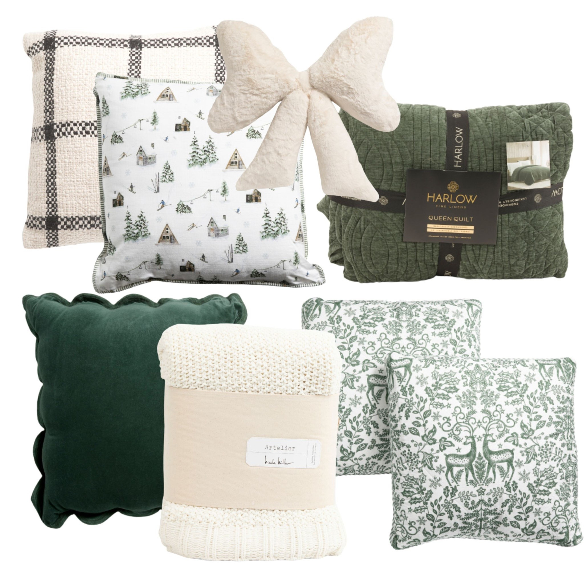 Holiday textiles galore over at TJMaxx !

#LTKHome