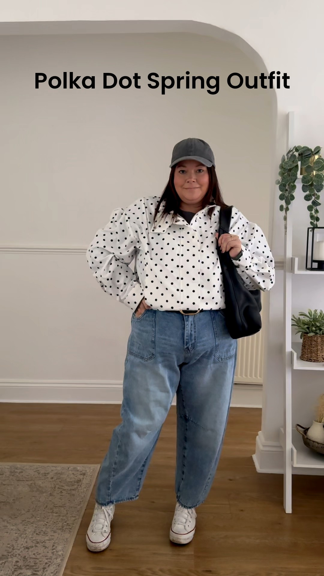 Polka Dot Spring Outfiy 

#LTKspring #LTKmidsize #LTKplussize