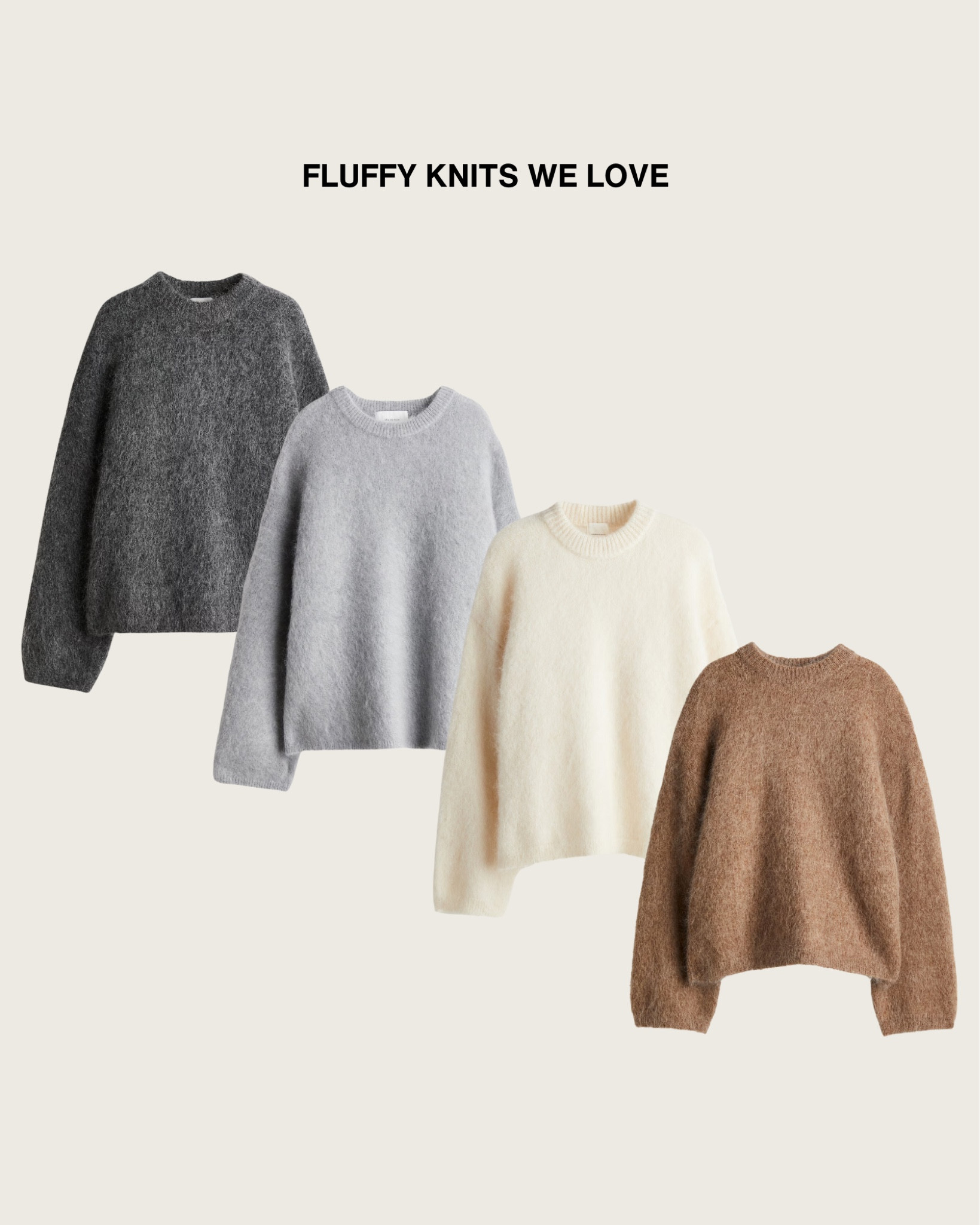 Fluffy knits we love...

#LTKstyletip #LTKsale